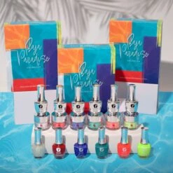 Baja Paradise Dip Powder + Gel Polish + Nail Polish Collection
