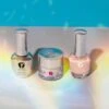 D875 Northern Lights Pink Flake Polish + Dip Powder Set -Revel Nail Store combo sets d875 northern lights pink flake polish dip powder set 35895887790278
