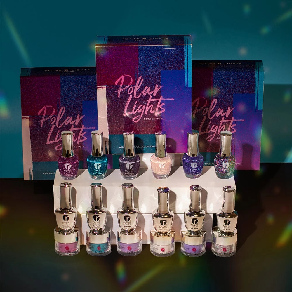 Polar Lights Dip Powder + Gel Polish + Nail Polish Collection 3 Polar Lights Dip Powder + Gel Polish + Nail Polish Collection