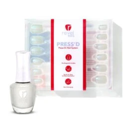 Sugar Glaze Press-Ons + D386 Wonderland Polish Bundle