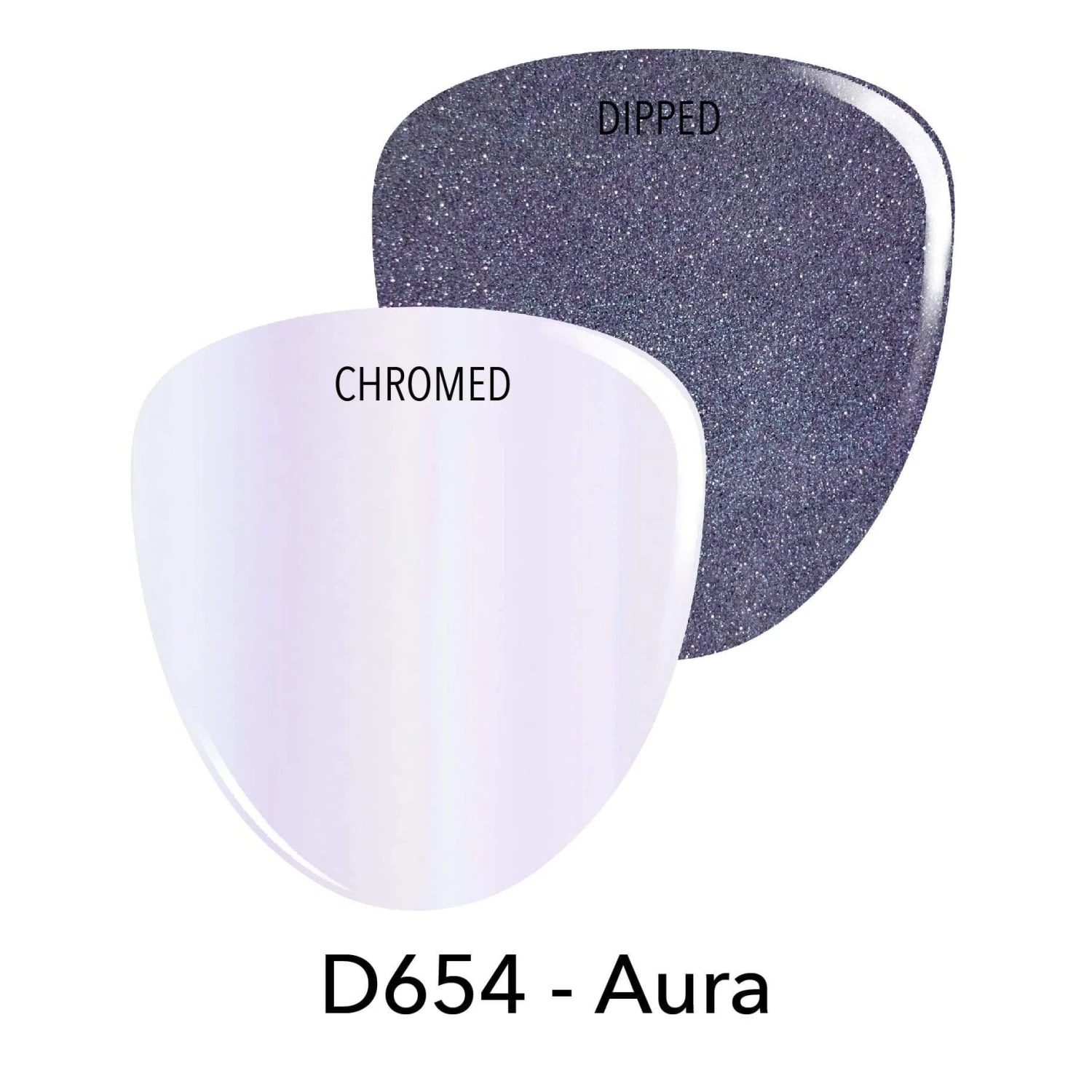 D654 Aura Purple Chrome Dip Powder 4 D654 Aura Purple Chrome Dip Powder - Image 2