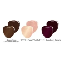 Chocolate Covered Strawberry Chrome Dip Trio -Revel Nail Store dip powder chocolate covered strawberry chrome dip trio 36286490214598