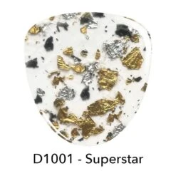 D1001 Superstar Gold Metallic Flake Dip Powder 7 D1001 Superstar Gold Metallic Flake Dip Powder -Revel Nail Store dip powder d1001 superstar gold metallic flake dip powder 35973252415686