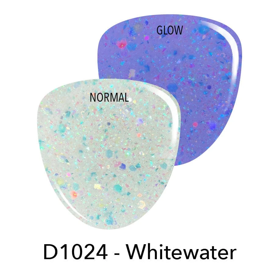 D1024 Whitewater White Glow Dip Powder 4 D1024 Whitewater White Glow Dip Powder - Image 2