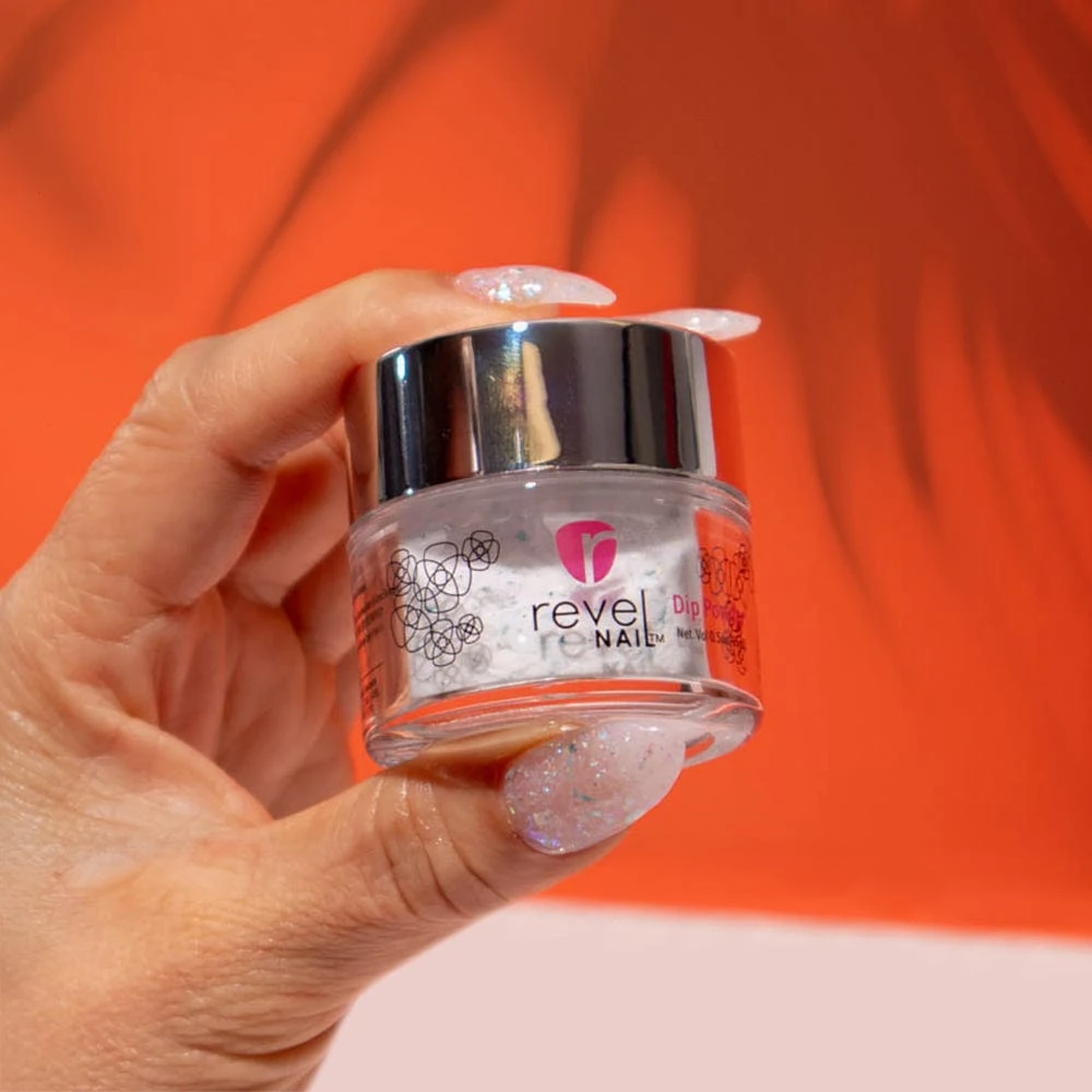 D1024 Whitewater White Glow Dip Powder 3 D1024 Whitewater White Glow Dip Powder