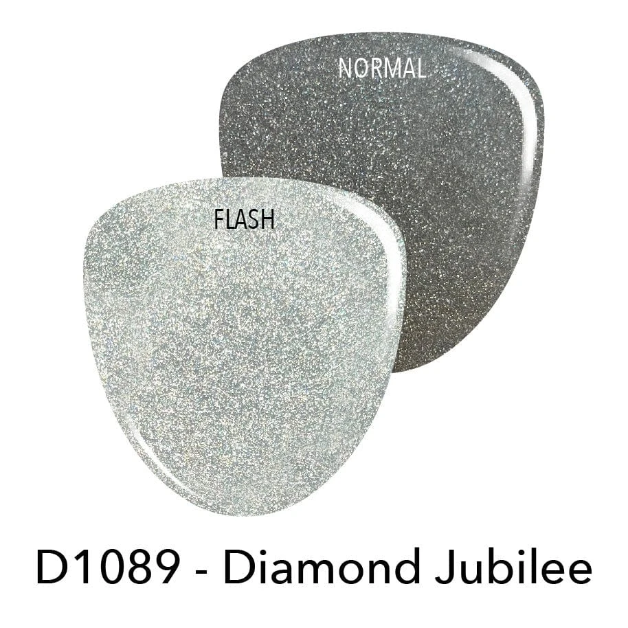 D1089 Diamond Jubilee Silver Glitter Dip Powder 4 D1089 Diamond Jubilee Silver Glitter Dip Powder - Image 2