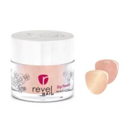 D1118 French Vanilla Pink Chrome Dip Powder