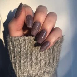 D130 Modest Purple Glitter Dip Powder -Revel Nail Store dip powder d130 modest purple glitter dip powder 35629993459910