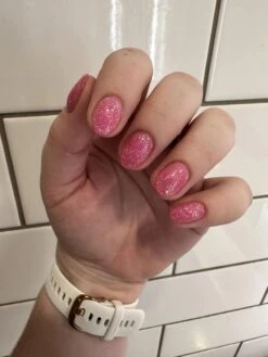 D820 Awesome Blossom Pink Flake Dip Powder -Revel Nail Store dip powder d820 awesome blossom 35699137577158