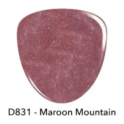 D831 Maroon Mountain Pink Shimmer Dip Powder -Revel Nail Store dip powder d831 maroon mountain pink shimmer dip powder 35743549063366