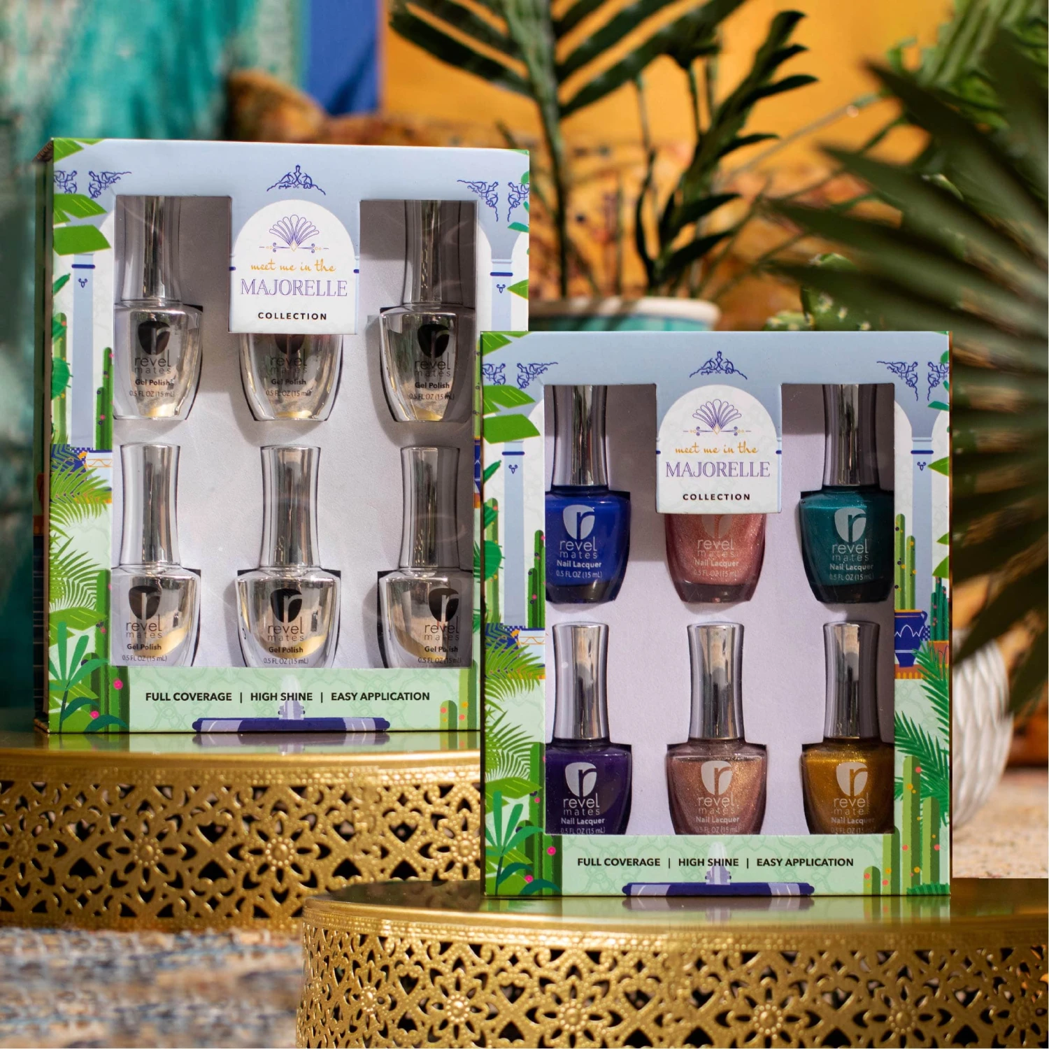 Meet Me In The Majorelle Gel Polish + Nail Polish Collection 3 Meet Me In The Majorelle Gel Polish + Nail Polish Collection