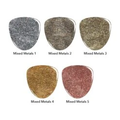 Mixed Metals | Tonal Set 8 Mixed Metals | Tonal Set -Revel Nail Store dip powder mixed metals tonal set 35973287936198
