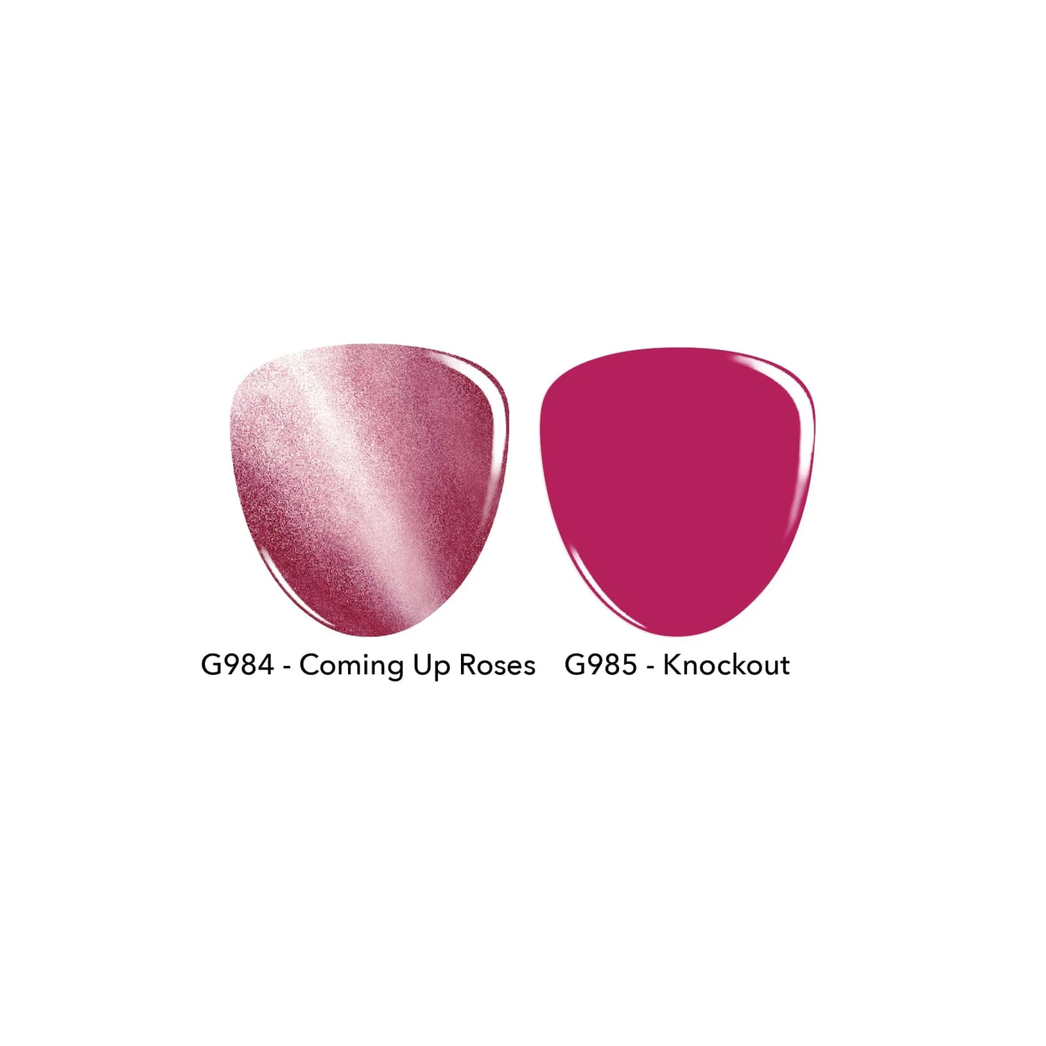 Coming Up Roses 3D Cat Eye Magnetic Gel Polish Duo 5 Coming Up Roses 3D Cat Eye Magnetic Gel Polish Duo - Image 3