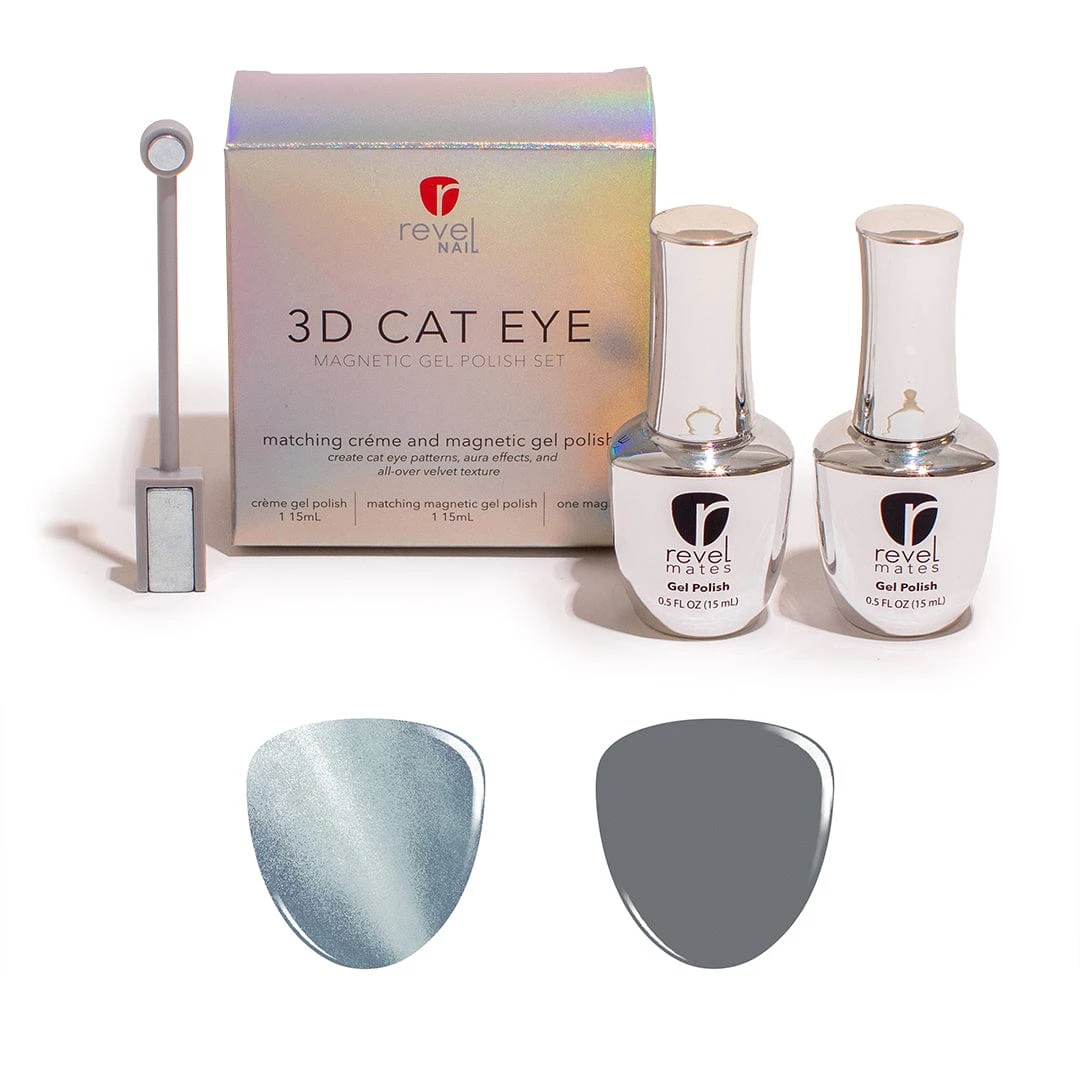 Denim Dreams 3D Cat Eye Magnetic Gel Polish Duo 3 Denim Dreams 3D Cat Eye Magnetic Gel Polish Duo