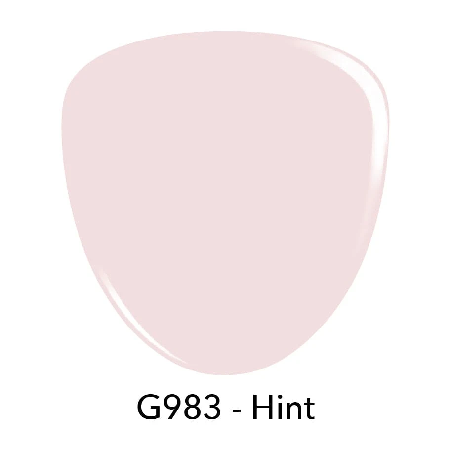 G983 Hint Pink Creme Gel Polish 4 G983 Hint Pink Creme Gel Polish - Image 2