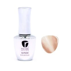 G986 Brownie Points Gold 3D Cat Eye Magnetic Gel Polish