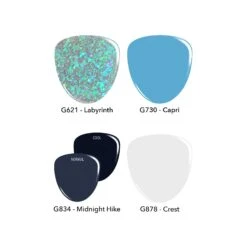 Polar Perfection | Four Color Gel Polish Starter Kit -Revel Nail Store gel polish polar perfection four color gel polish starter kit 36165033984198