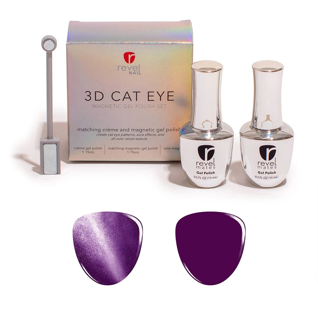 Purple Prose 3D Cat Eye Magnetic Gel Polish Duo 3 Purple Prose 3D Cat Eye Magnetic Gel Polish Duo