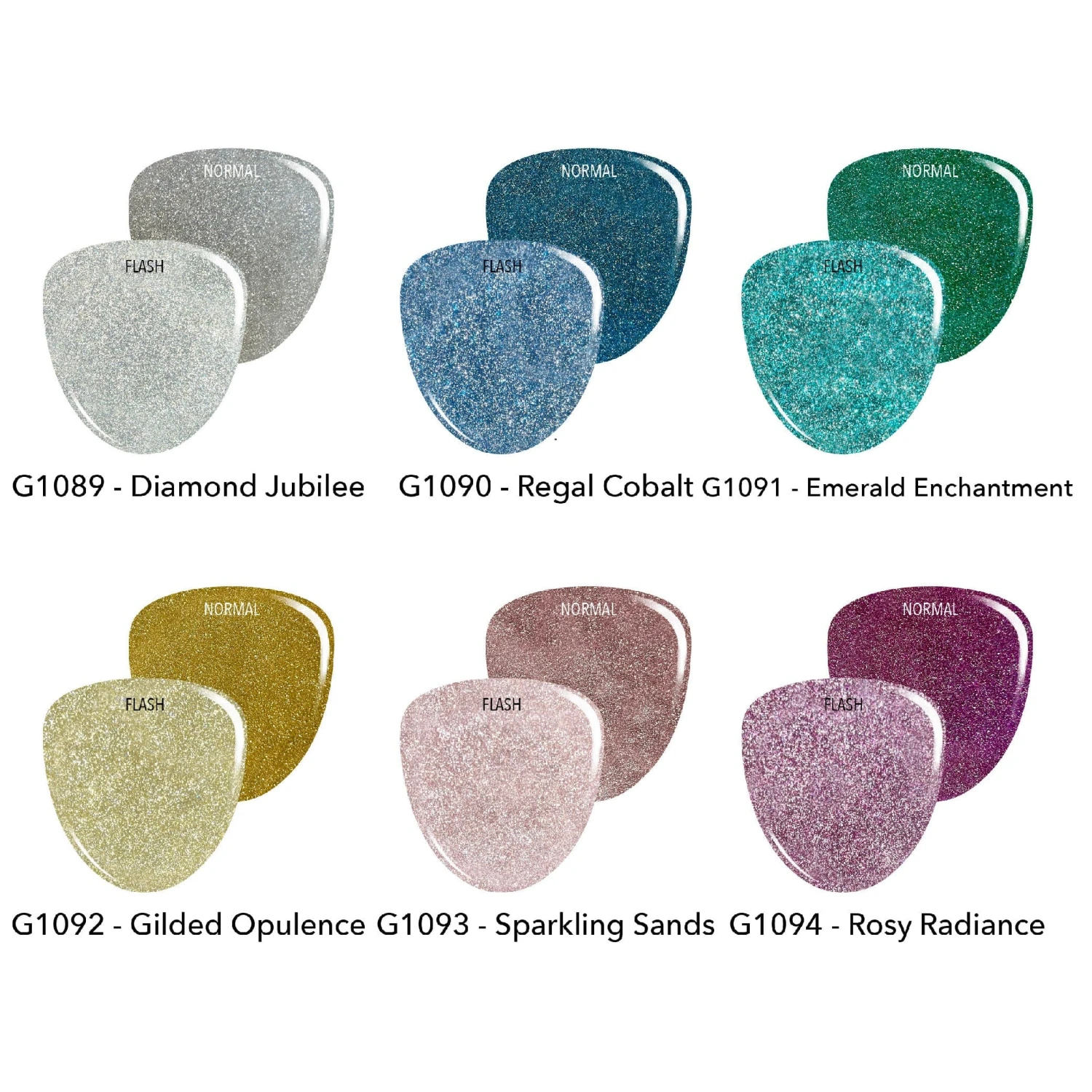 PICK 3 | RADIANT REVELRY REFLECTIVE GLITTER SHADES BUNDLE | GEL POLISH 4 PICK 3 | RADIANT REVELRY REFLECTIVE GLITTER SHADES BUNDLE | GEL POLISH - Image 2