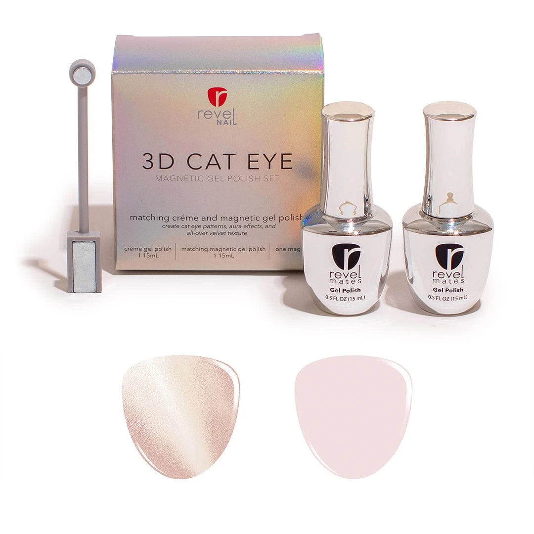 Taupelessly Devoted 3D Cat Eye Magnetic Gel Polish Duo 3 Taupelessly Devoted 3D Cat Eye Magnetic Gel Polish Duo