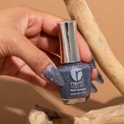 P830 Secret Sliderock Blue Flake Nail Polish