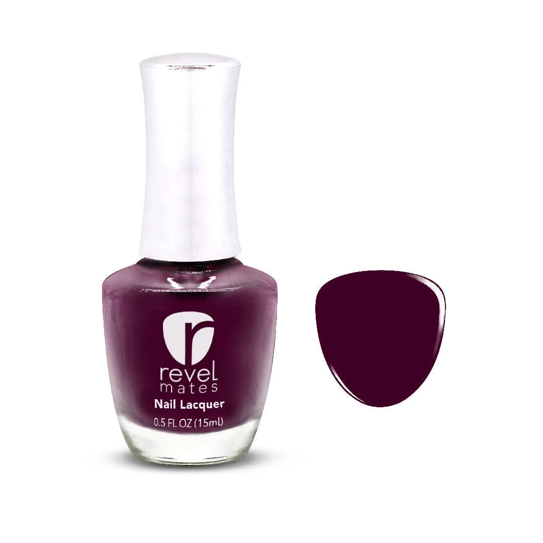P547 Elderberry Purple Crème Nail Polish 3 P547 Elderberry Purple Crème Nail Polish