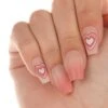 Heartthrob | Matte Medium Square Press-On Nails -Revel Nail Store press ons heartthrob matte medium square press on nails 35340580126918