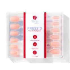 Petal To The Metal | Matte Medium Coffin Press-On Nails -Revel Nail Store press ons petal to the metal matte medium coffin press on nails 35340589990086