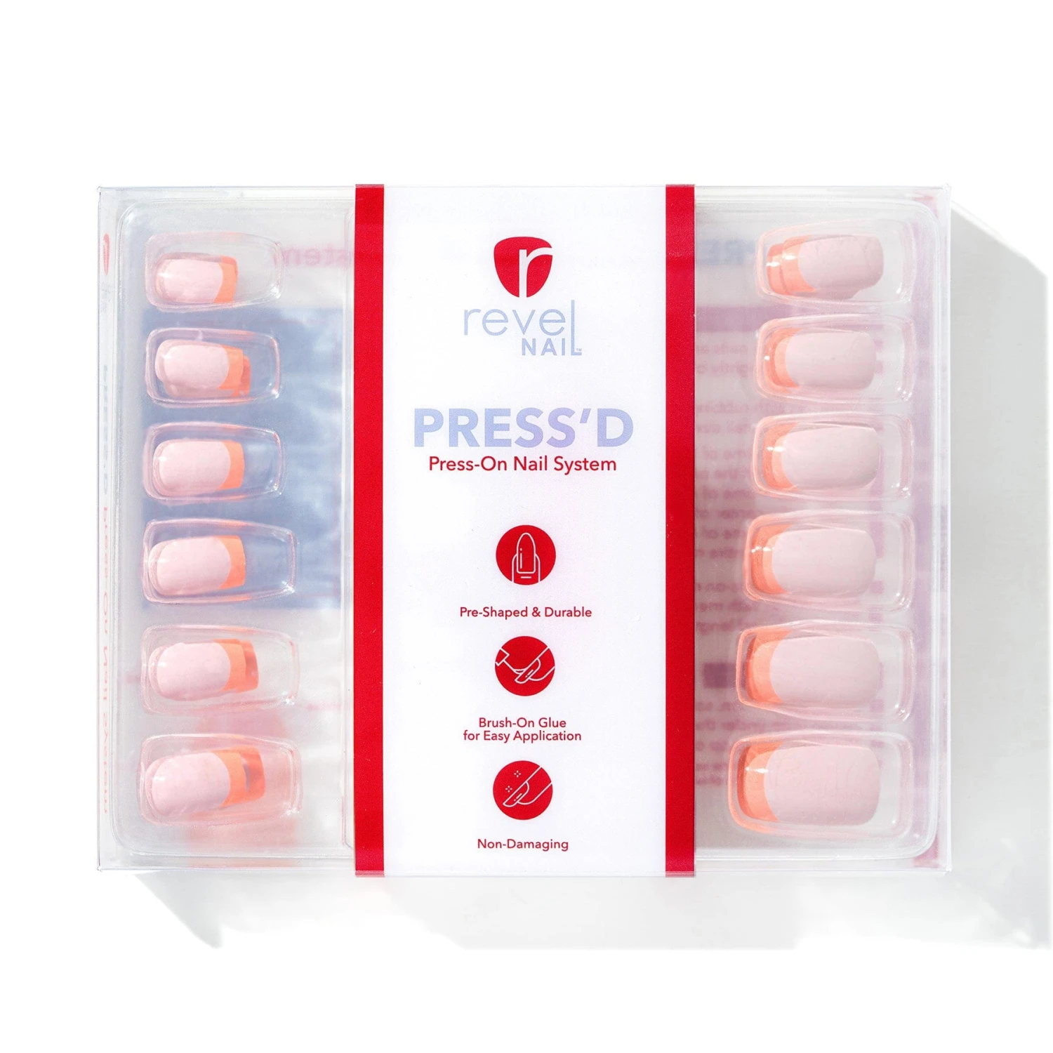 Sunny Sorbet | Gloss Short Square Press-On Nails 5 Sunny Sorbet | Gloss Short Square Press-On Nails - Image 3