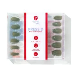Thyme After Thyme | Gloss Medium Coffin Press-On Nails 7 Thyme After Thyme | Gloss Medium Coffin Press-On Nails -Revel Nail Store press ons thyme after thyme gloss medium coffin press on nails 35340820381894