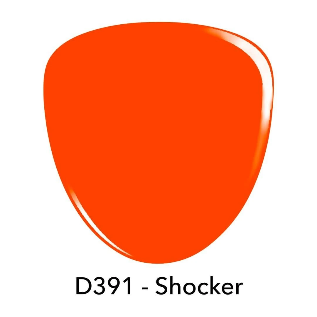 D391 Shocker Orange Crème Dip Powder 4 D391 Shocker Orange Crème Dip Powder - Image 2
