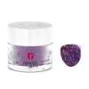 D448 Amethyst (TT7) Purple Glitter Dip Powder -Revel Nail Store revel nail dip powder d448 amethyst tt7 32455789871302