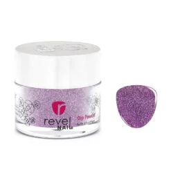 D496 Serenade Purple Glitter Dip Powder