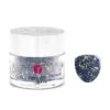 D563 Reflect Blue Flake Dip Powder -Revel Nail Store revel nail dip powder d563 reflect 32462694449350