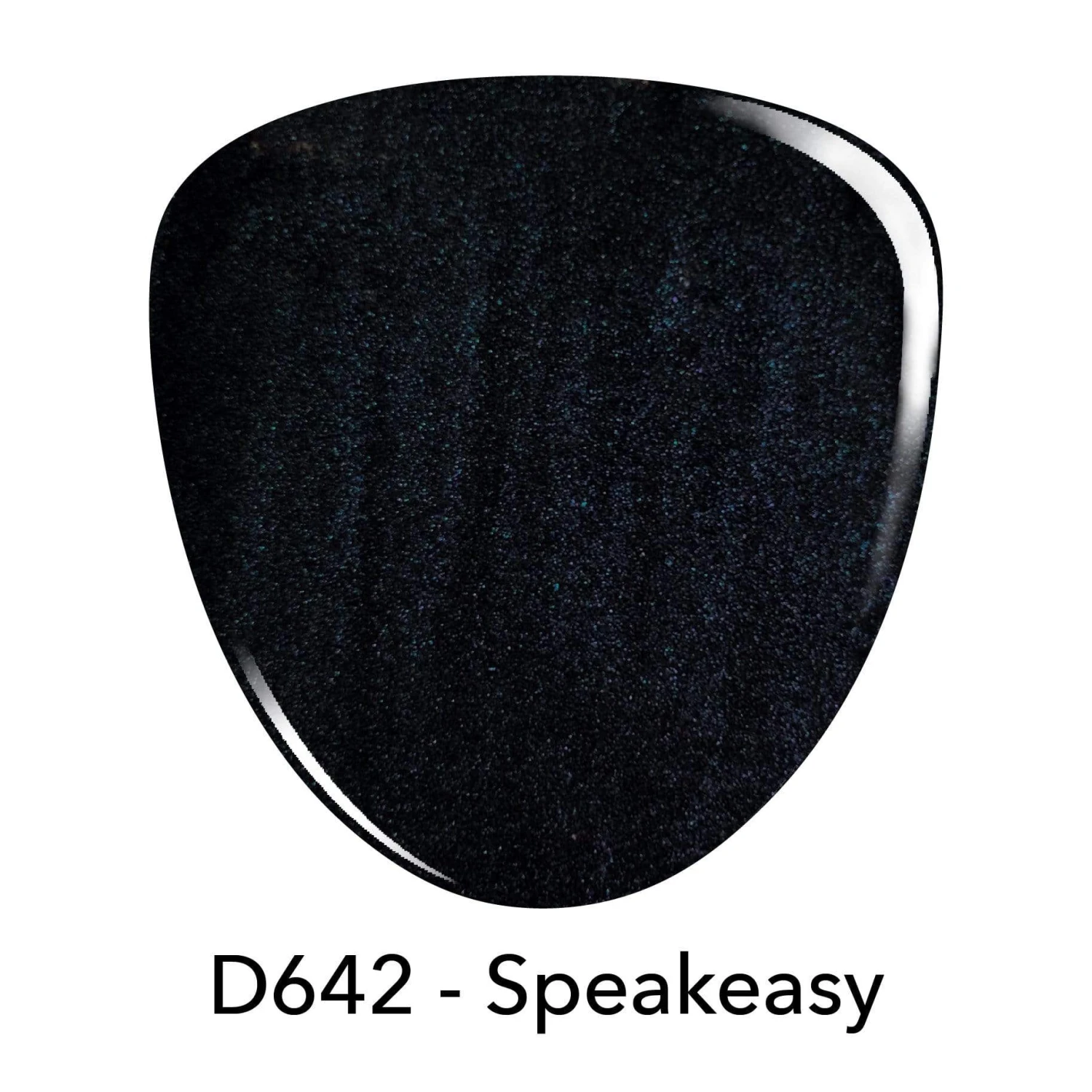 D642 Speakeasy Blue Shimmer Dip Powder 4 D642 Speakeasy Blue Shimmer Dip Powder - Image 2