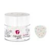 D672 Flutter White Glitter Dip Powder -Revel Nail Store revel nail dip powder d672 flutter 32813288489158
