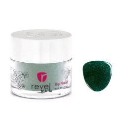 D725 Ivy Green Glitter Dip Powder