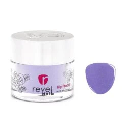 D734 Mirage Purple Glitter Dip Powder