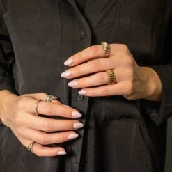 D735 Breathless Purple Crème Dip Powder -Revel Nail Store revel nail dip powder d735 breathless 33603142484166