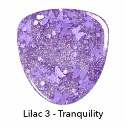 Lilac Bouquet | Purple Glitter Dip Powder Set -Revel Nail Store revel nail dip powder lilac bouquet set 33094264586438