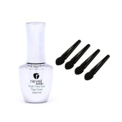 Tack-Free UV Gel + Chrome Nail Powder Applicators