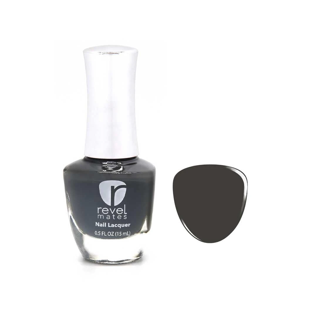 P304 Stormy Gray Crème Nail Polish 3 P304 Stormy Gray Crème Nail Polish