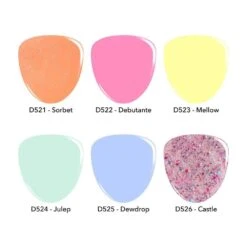 Spring Drop Ins | Pastel Nails Dip Powder Set -Revel Nail Store revel nail dip powder spring drop in full collection 30482219532486