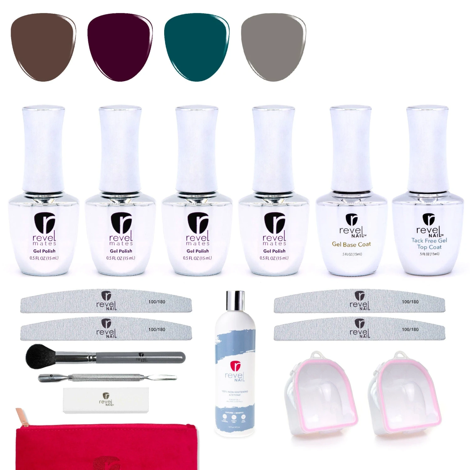 Cozy Comforts | Four Color Gel Polish Starter Kit 3 Cozy Comforts | Four Color Gel Polish Starter Kit