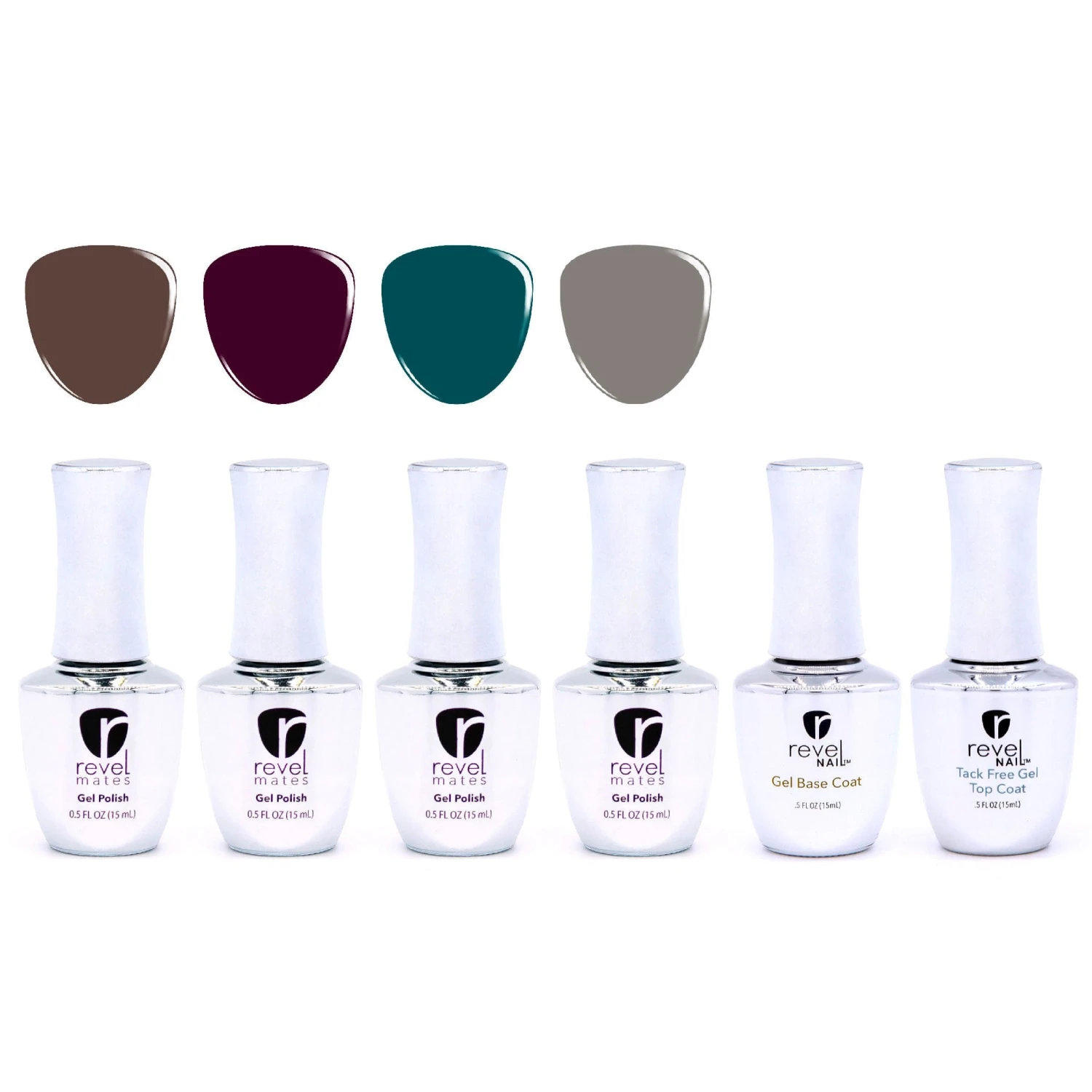 Cozy Comforts | Four Color Gel Polish Starter Kit 4 Cozy Comforts | Four Color Gel Polish Starter Kit - Image 2