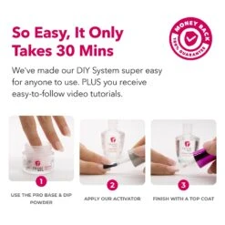 Glow Up | Four Color Dip Powder Starter Kit 10 Glow Up | Four Color Dip Powder Starter Kit -Revel Nail Store starter kits glow up four color dip powder starter kit 36372359184582