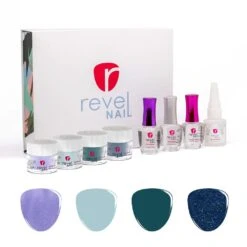 Ocean Hues | Four Color Starter Kit -Revel Nail Store starter kits ocean hues four color starter kit 36164283728070